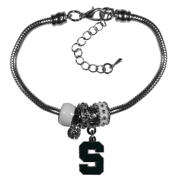 Siskiyousports Michigan State Spartans Bracelet Euro Bead Style 5460365869 - main